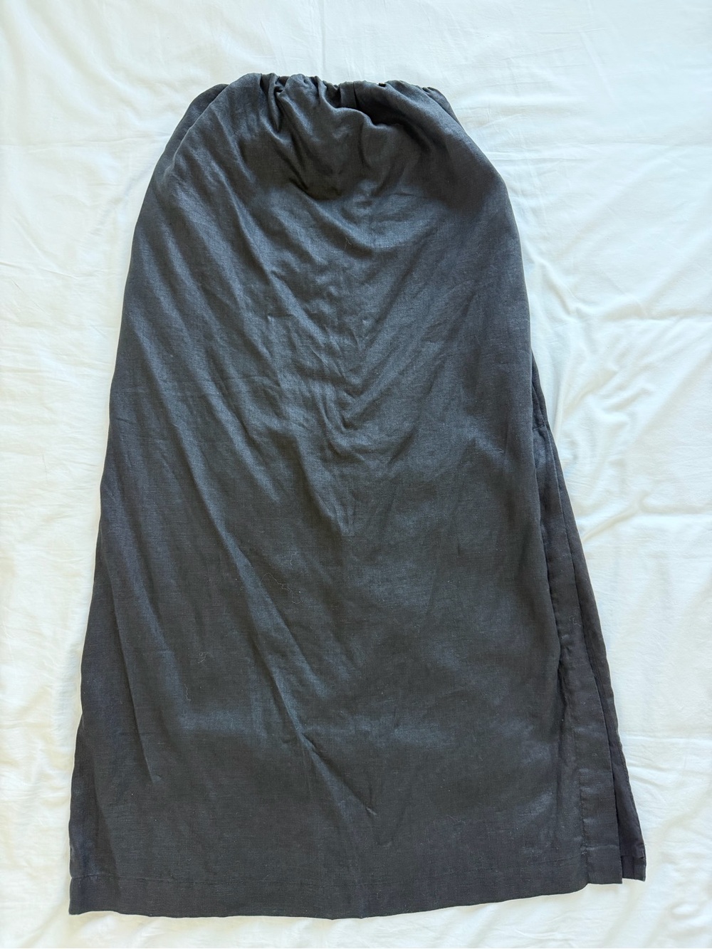 Aritzia Black Strapless Maxi Dress - Picture 4 of 4